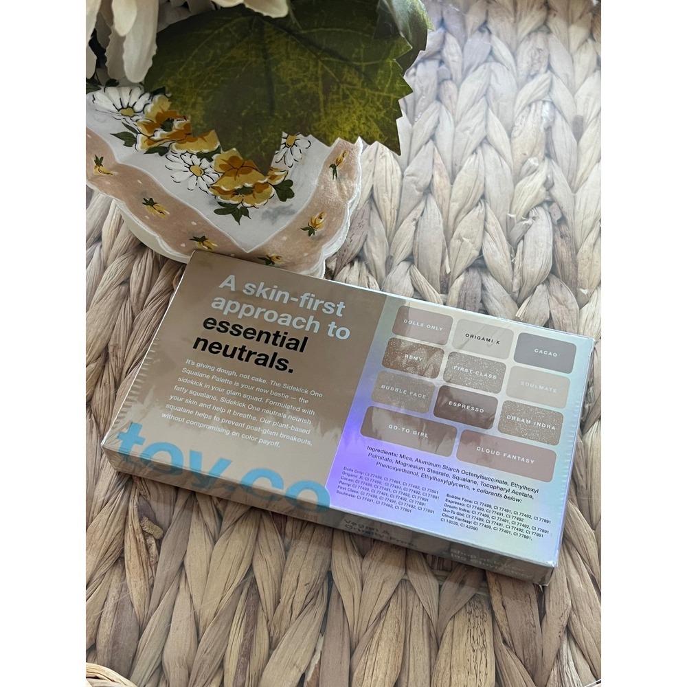 Toyfactory Sidekick One Face Palette 11 Essential Neutrals Squalane New - Picture 2 of 2